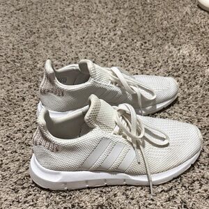 Adidas Women's white/ Cream Sneakers